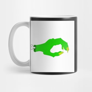 Zombie hand Mug